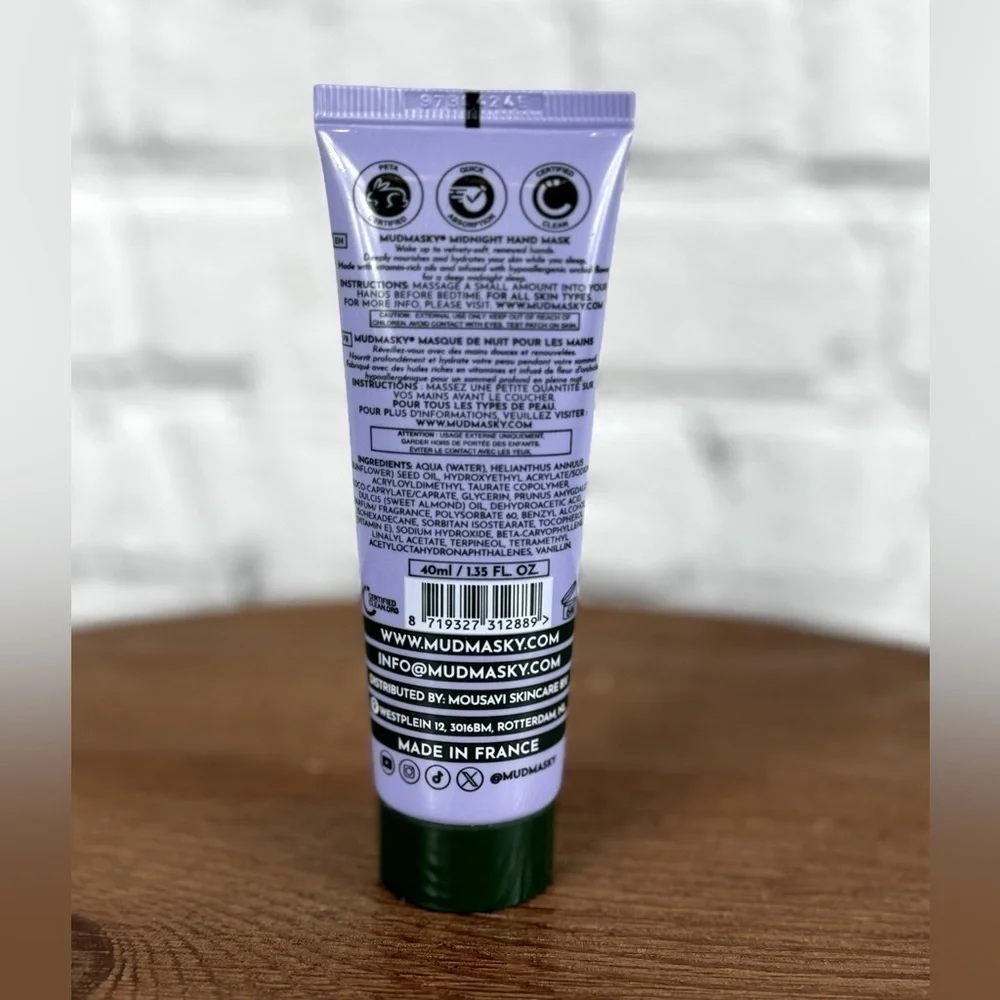 Midnight Hand Mask by Mudmasky, 40mL